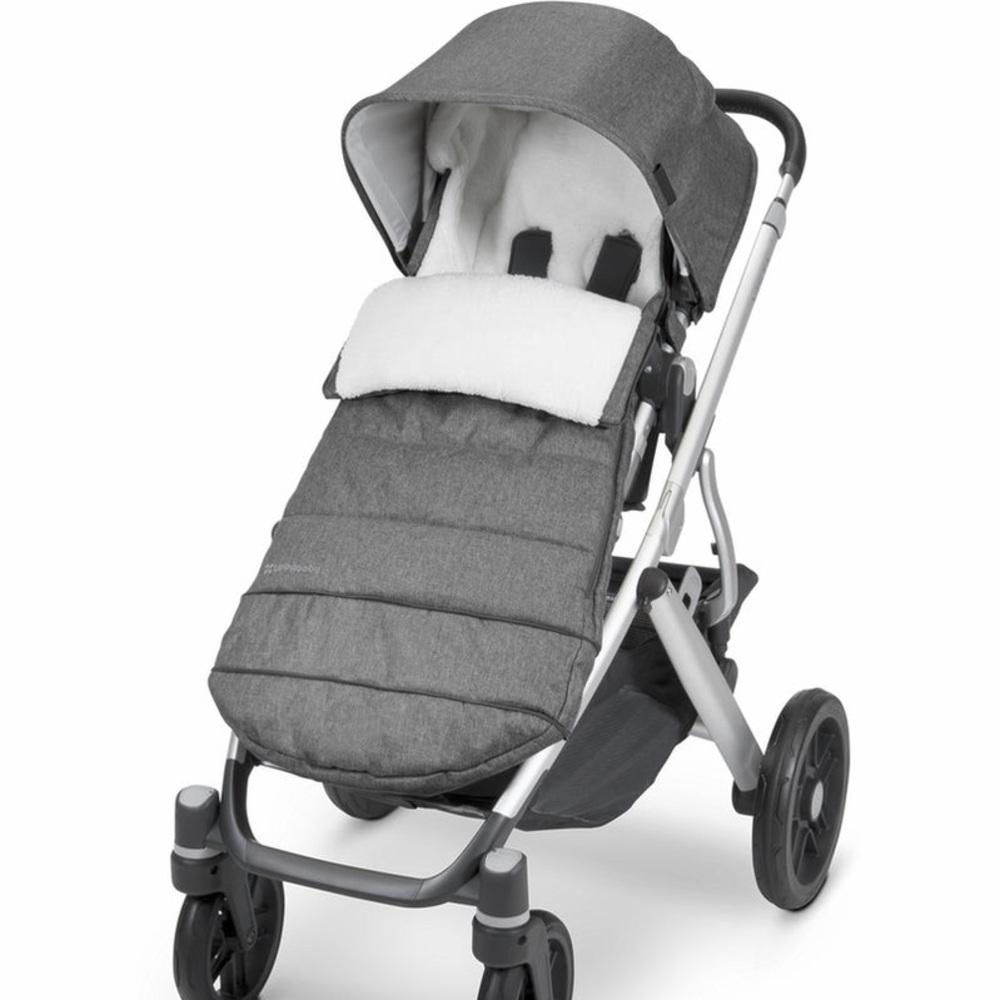 NWT UPPAbaby Cozy Ganoosh Footmuff in Jordan Charcoal Melange